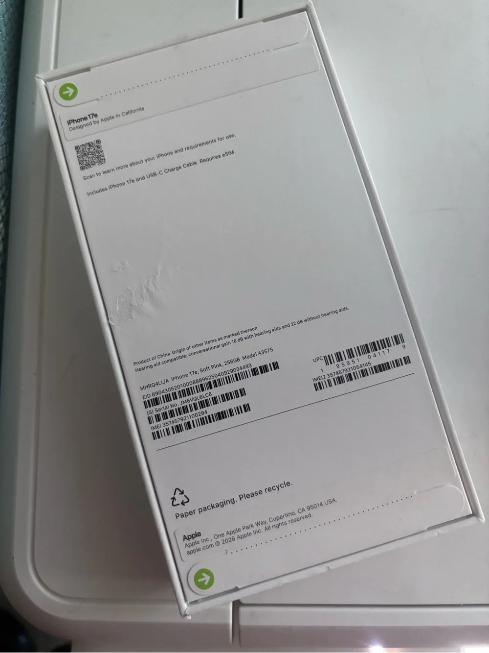 Apple iPhone - Pink Front Display